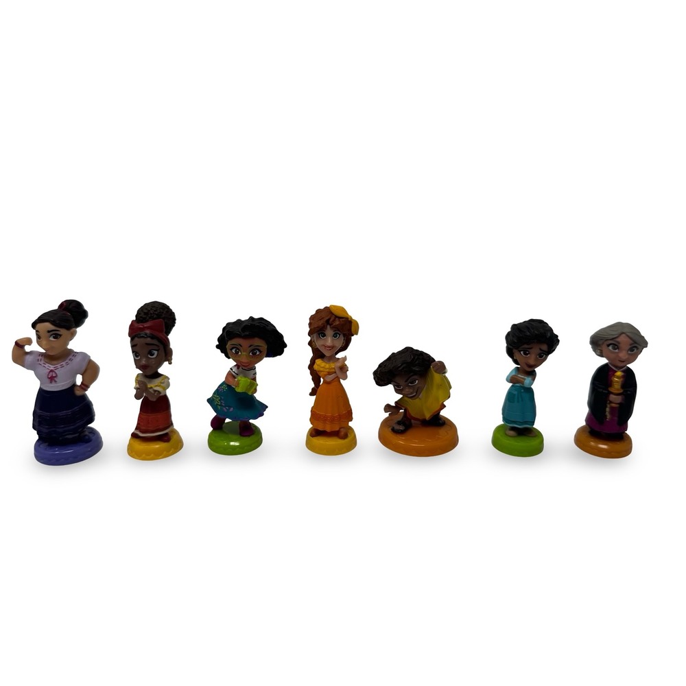 Disney Encanto Lot of 7 Figurines Cake Toppers 2" Toys Kids Collection